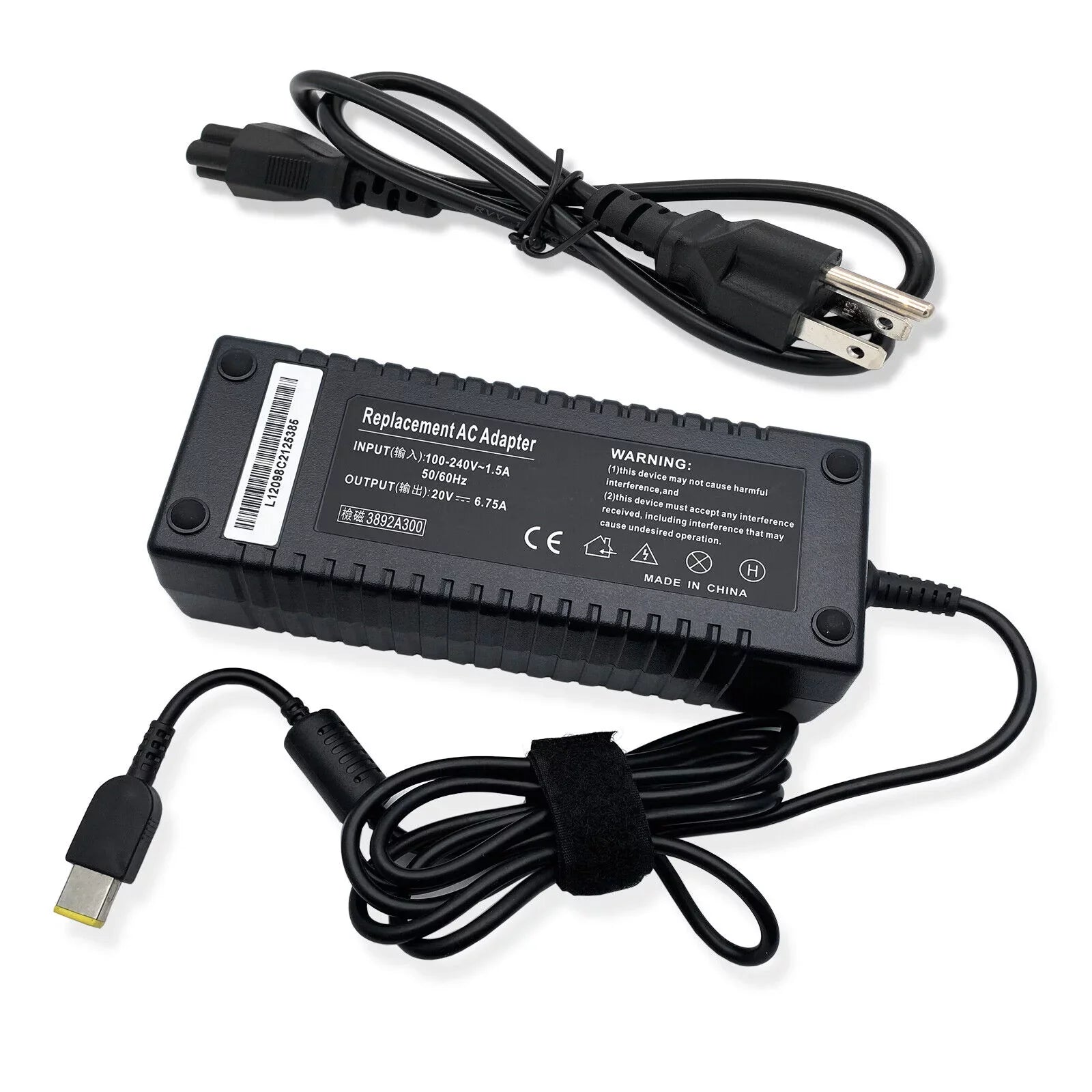 20V  Adapter Charger Power Cord for Lenovo Legion Y520 Y520-15IKB Y520-15IKBN