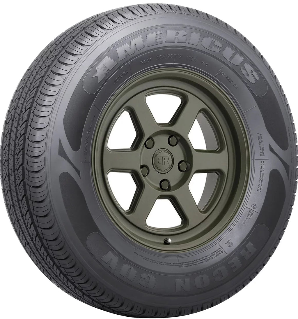 Americus R601 All Season 245/70R16 111H  Passenger Tire Fits: 2002-03 Jeep Grand Cherokee Overland, 2003-06 Kia Sorento