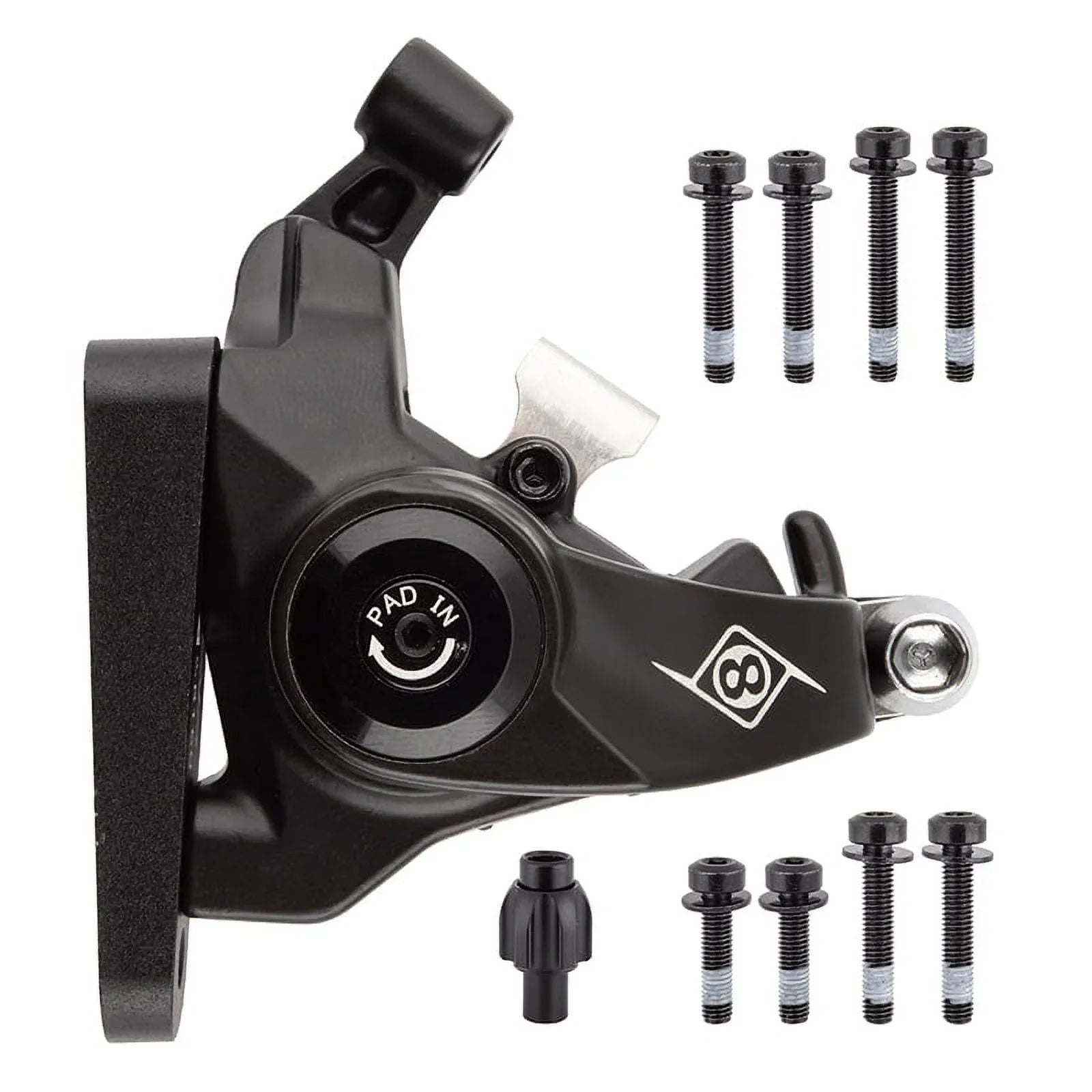 Origin8 Brake Disc Or8 Vise Ii Mech Fm Rd/Cx/Gx Rr Bk Caliper Only (J)