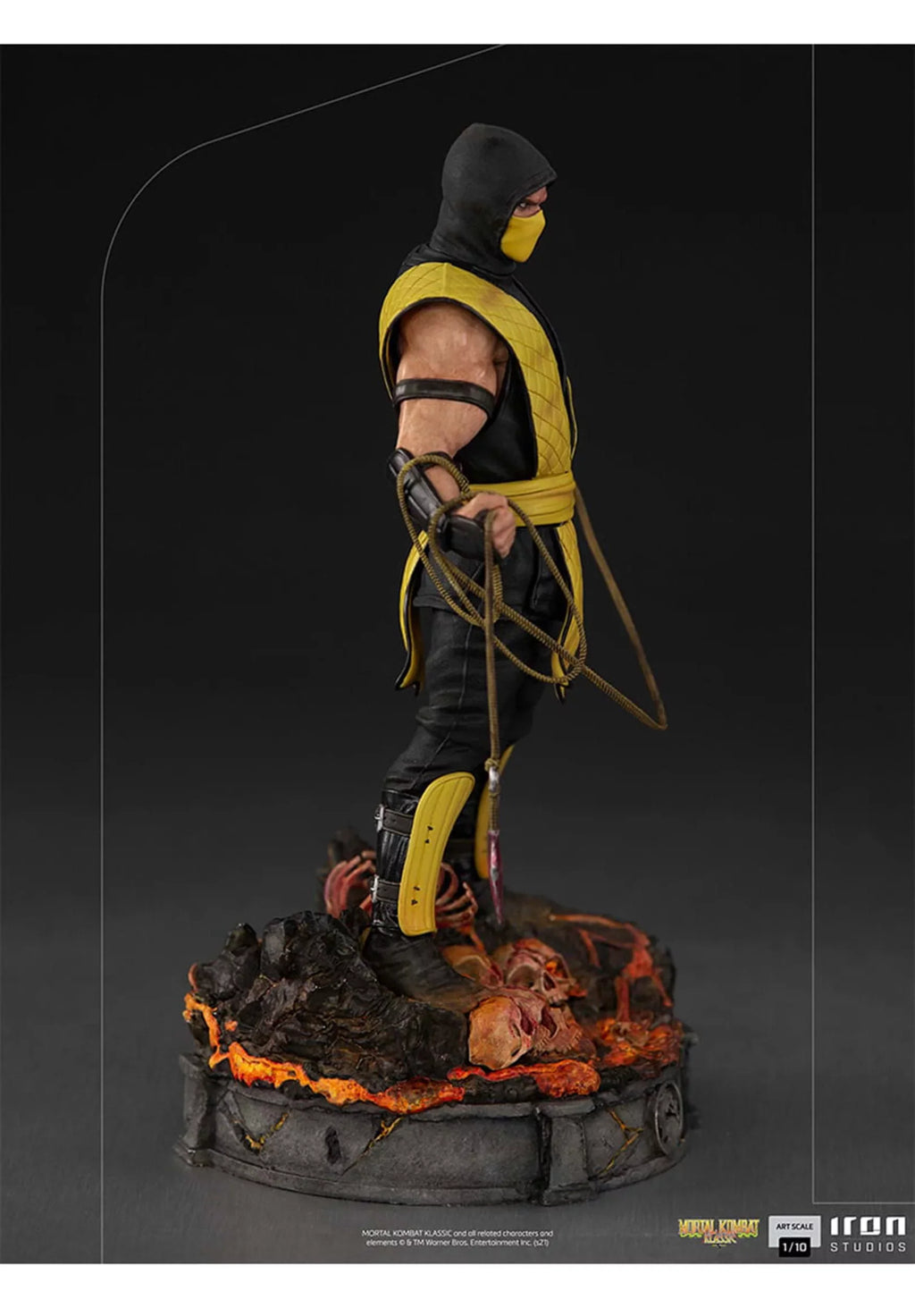 Iron Studios - Mortal Kombat - Scorpion Art Scale 1/10  [] Statue, Collectible