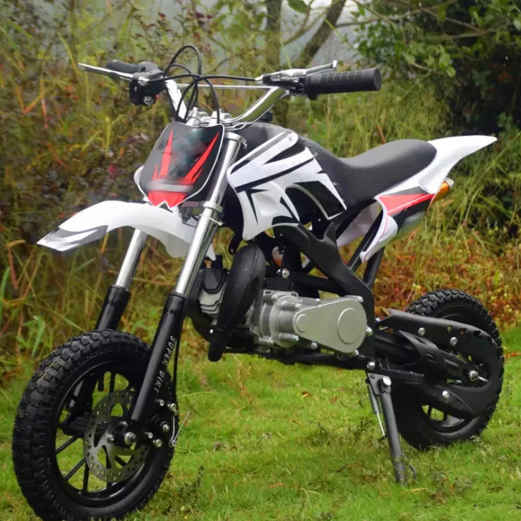 Oukaning 49cc 2 Stroke Mini Engine Motor Kit, Air-Cooled Racing Engine for Pocket Bicycle Mini Off-Road Vehicle Atv