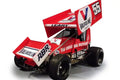 2021 Winged Sprint Car, #55 C.J. Leary "Valvoline" - Acme A1809515 - 1/18 scale Diecast Car
