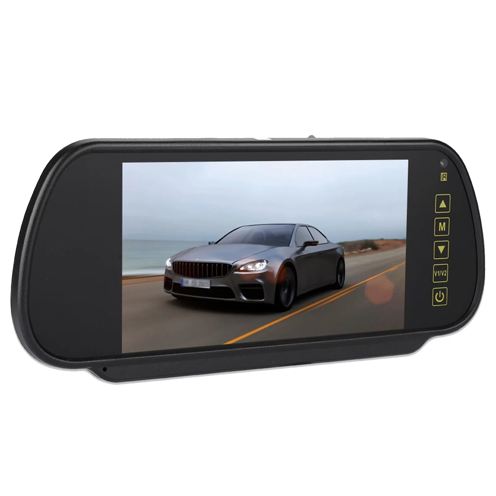 Lsaardth Car Rearview Mirror- 7inch Car Rearview Mirror  Auto Dimming Monitor Rear View Camera With Bracket