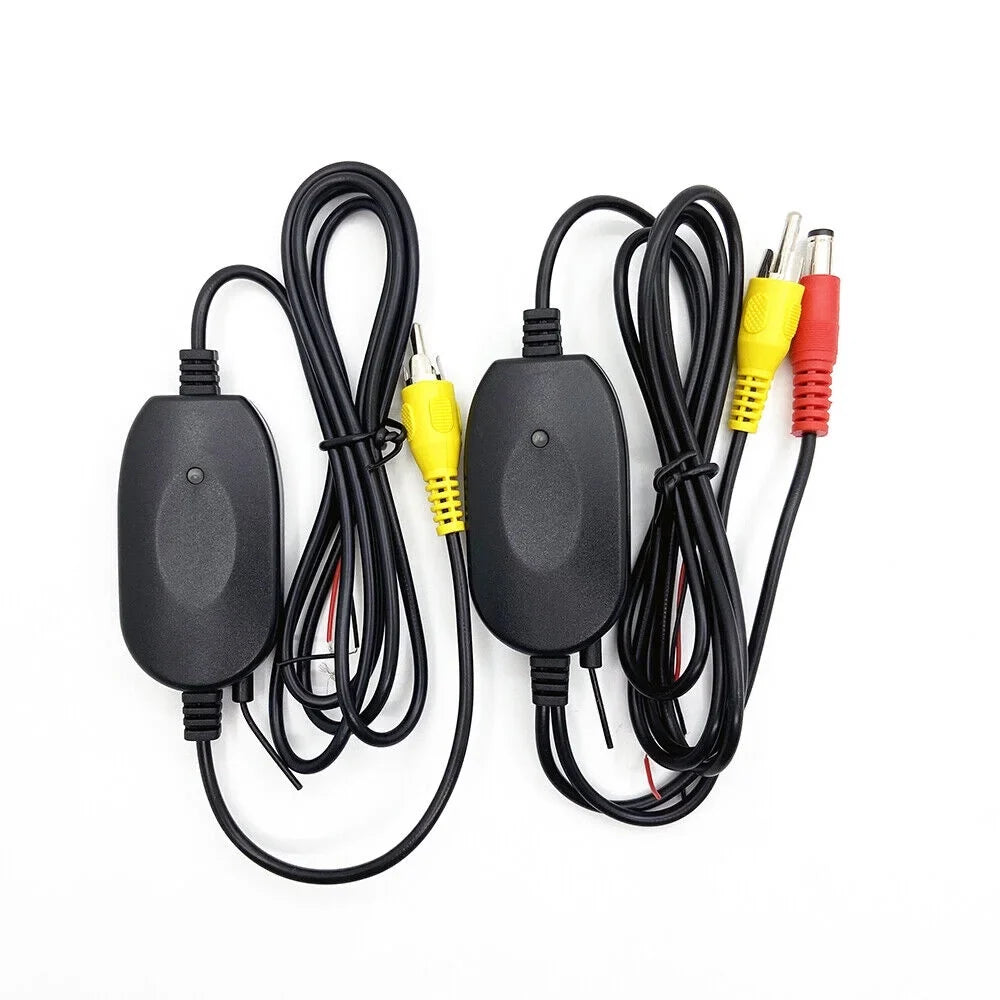 Wireless Car Backup Camera Rear View System  Night Vision + 5" Mirror Monitor