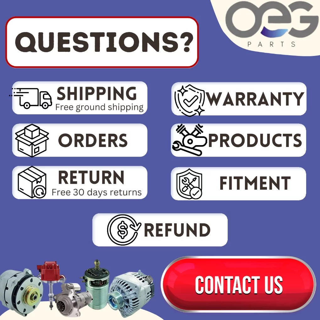 New Starter Replacement For 1994-1998 Bluebird Bus W Cummins 5.9L Diesel Engine & 1992-1999 Replacement Ford F700 F800 F900 L6000, F7HT11001FA, F7HZ11002FA, NK0230002238, 41012121, 41012121R, 41012757