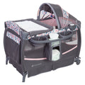 Baby Trend Deluxe  Nursery Center Playard with Travel Bag – Bluebell Pink