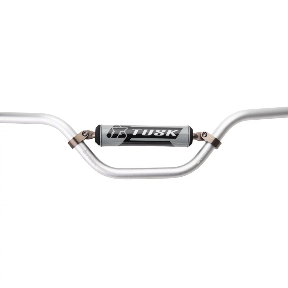 Tusk T-10 Aluminum 7/8" Handlebar  Mini Bend Silver For  CR3 1997