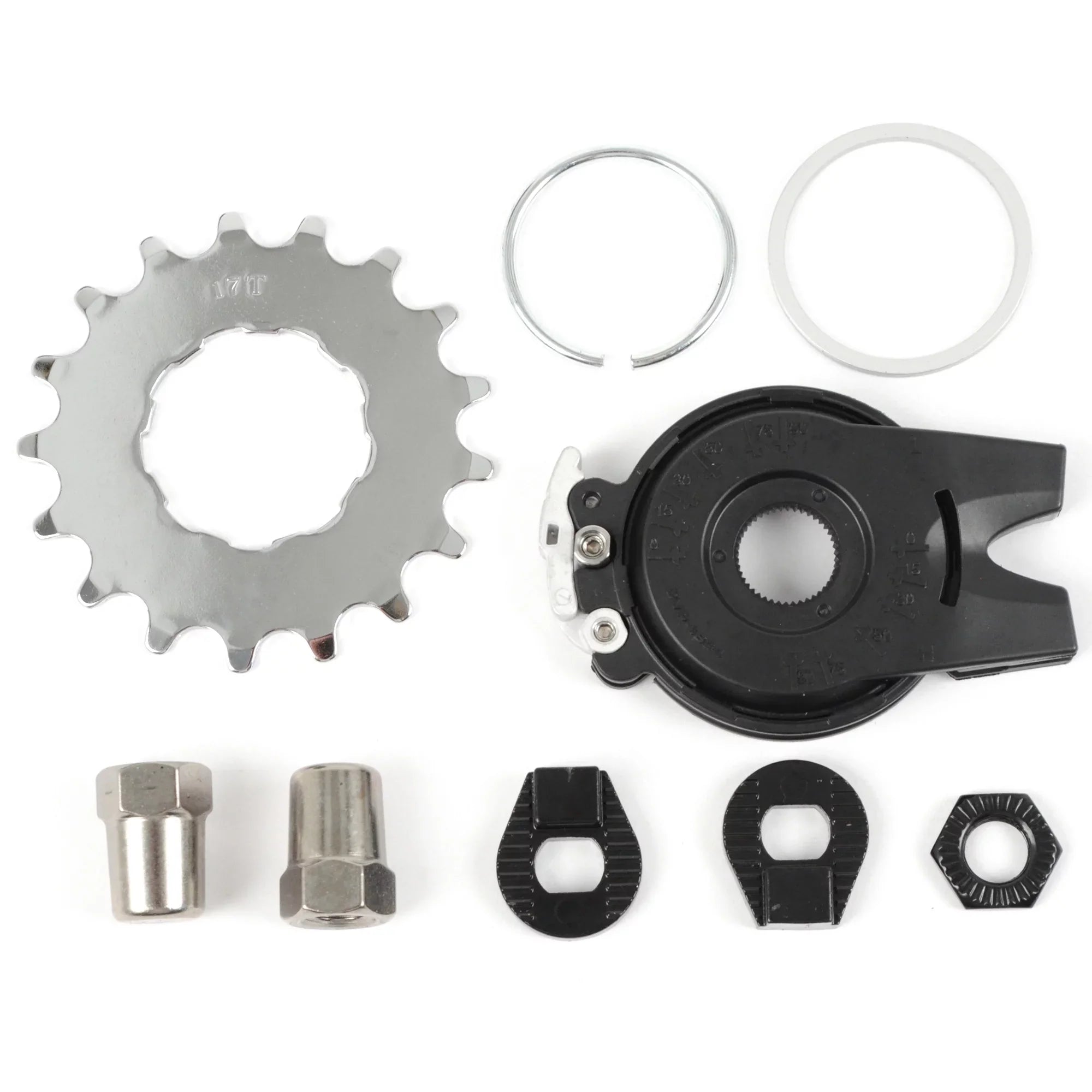 NuVinci N330  Internal Gear Bicycle Rear Hub Black 32h Roller Brake // New C3