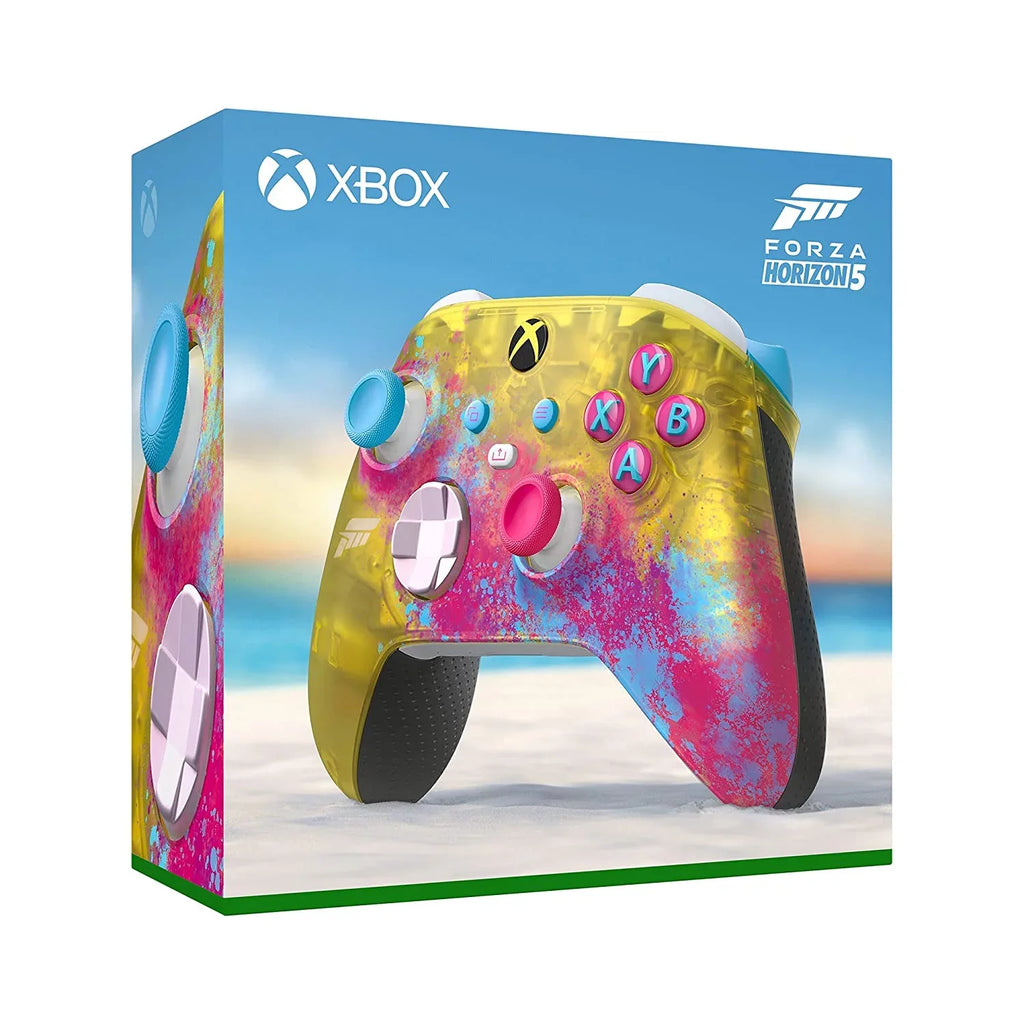 Xbox Wireless Controller Forza Horizon 5 Limited Edition For Xbox X|S, Xbox One, PCs with Cleaning Kit Bolt Axtion Premium Like New