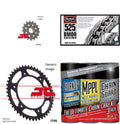525  Sealed Chain Natural with  Wax,  Front & Rear Sprocket Kit for Street  F800  2008-2013