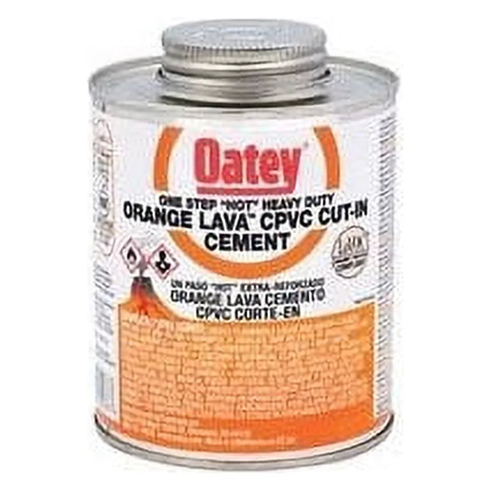 32166 8OZ Orange Lav  Cement