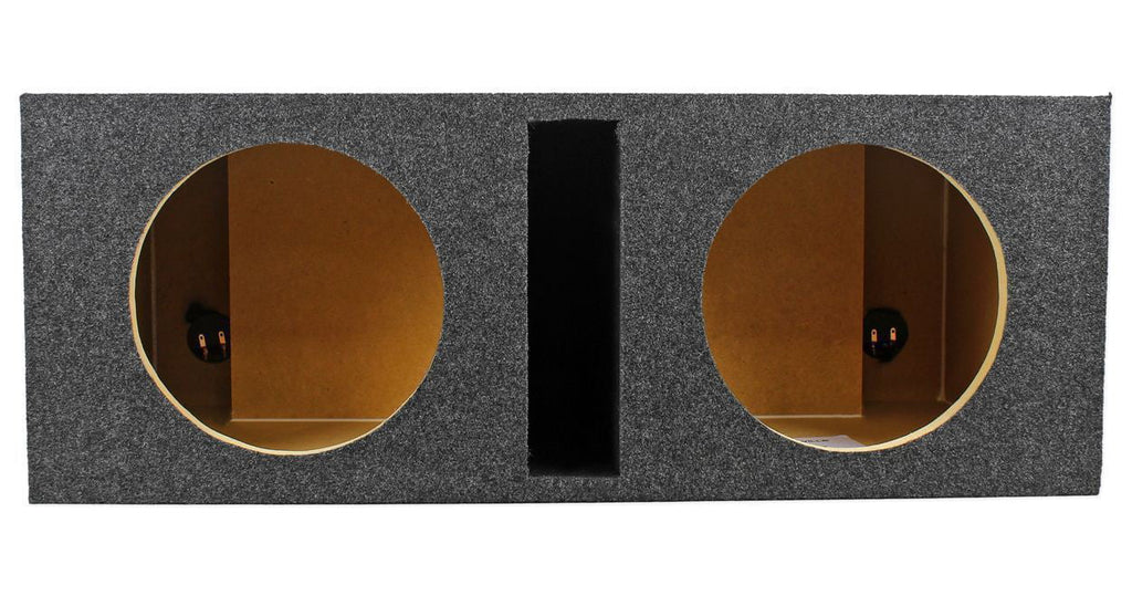 (2) Polk Audio MM1042DVC 10” 2400w Car Audio Subwoofers+Vented Sub Box Enclosure