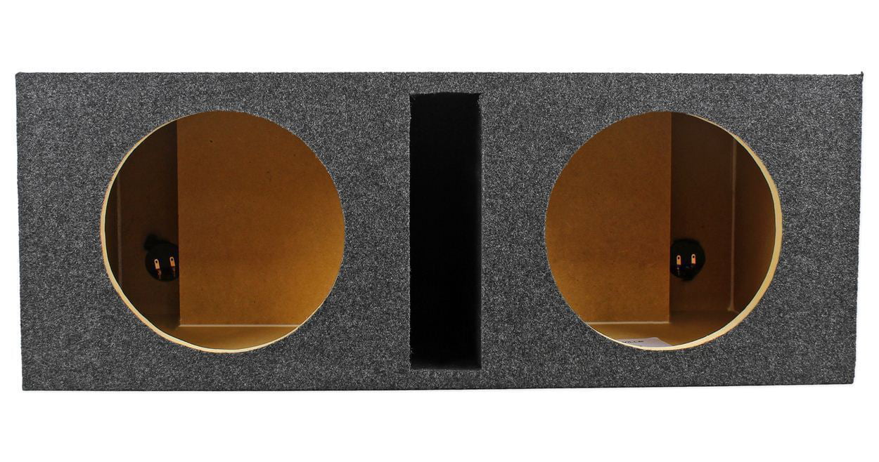 (2) Polk Audio MM1042DVC 10” 2400w Car Audio Subwoofers+Vented Sub Box Enclosure