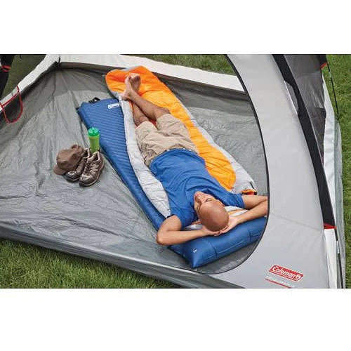 Coleman Self-Inflating Sleeping Camp Pad with Pillow, 76" x 25"