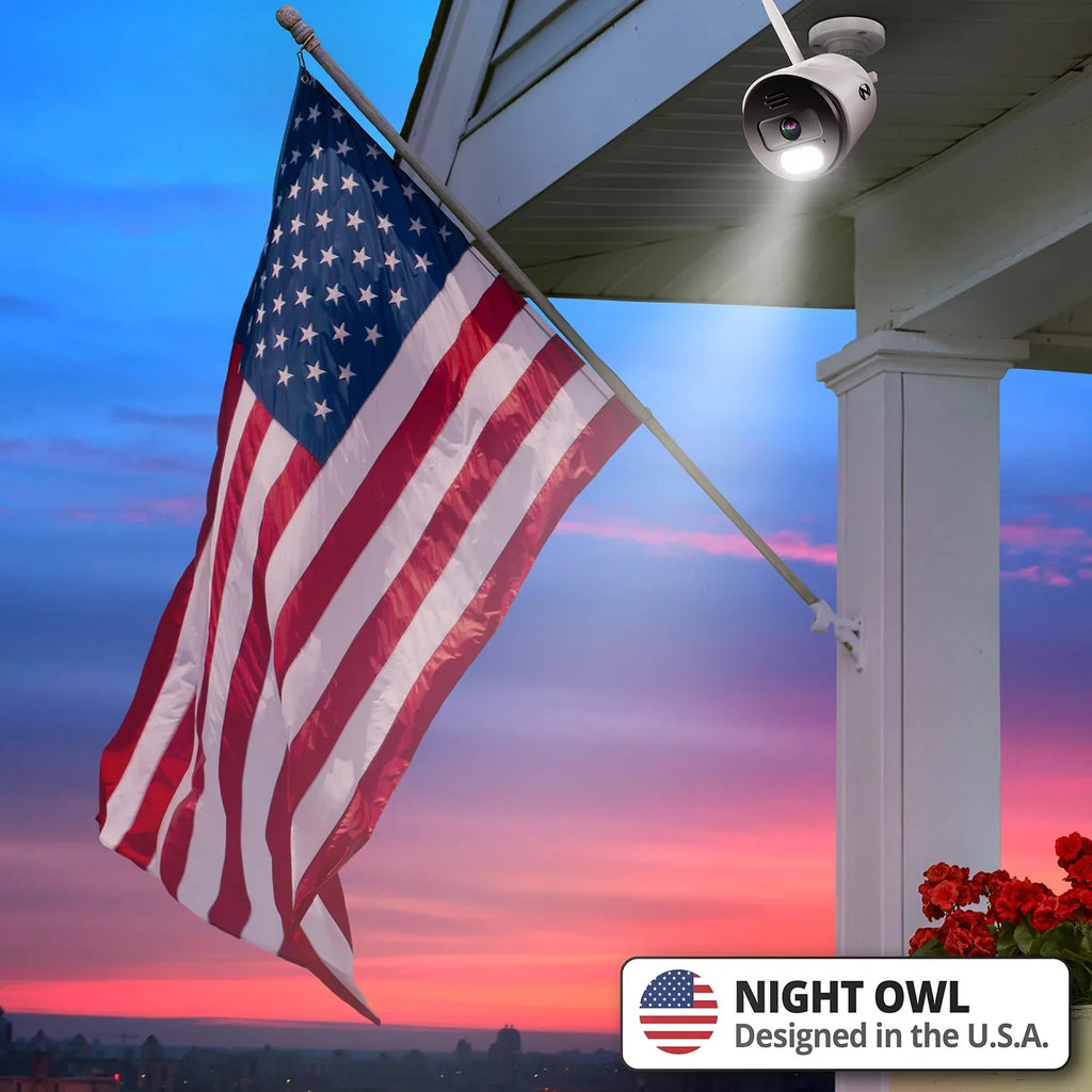 Night Owl Wi-Fi  4K  Camera with 2-Way Audio
