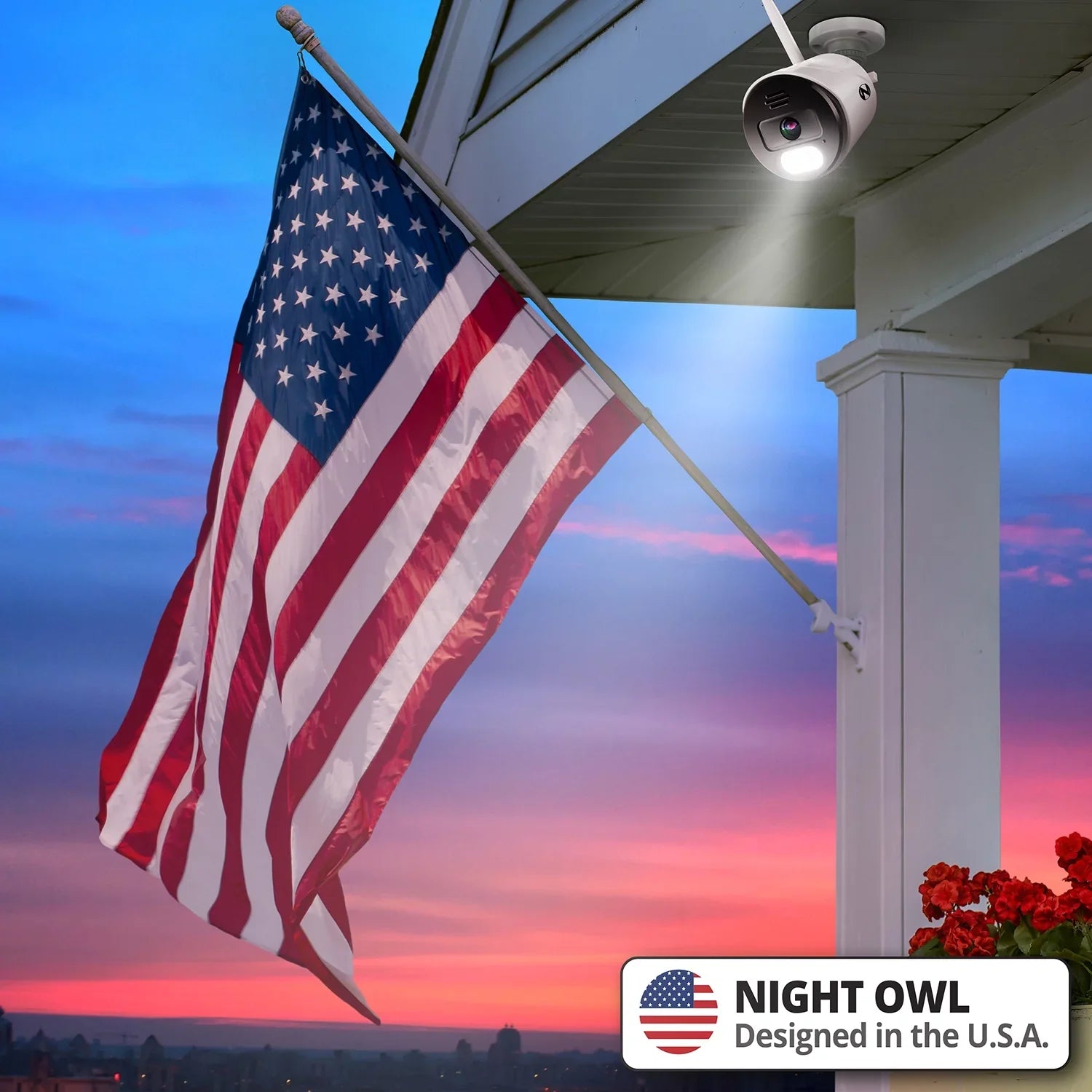 Night Owl Wi-Fi  4K  Camera with 2-Way Audio