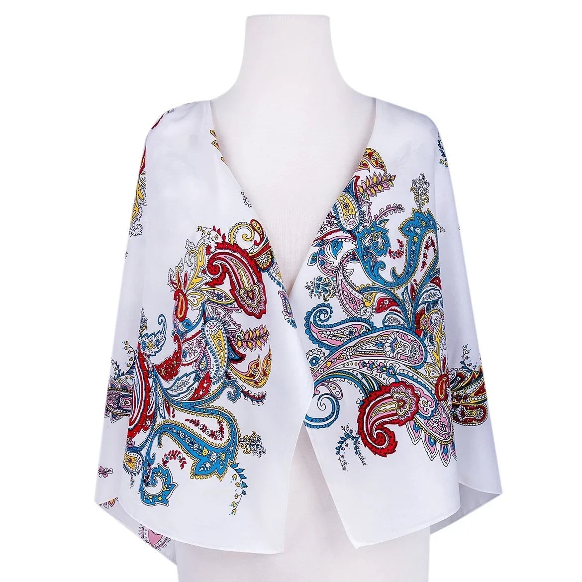 Evening Shawl and Wrap for Women Magic Land Silk Shawl 39x39” (100x100 cm) Travel Scarf Tops Fashion Shawl for Wedding