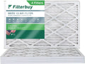 Filterbuy 12x20x1  13 Pleated   Furnace Air Filters (4-Pack)