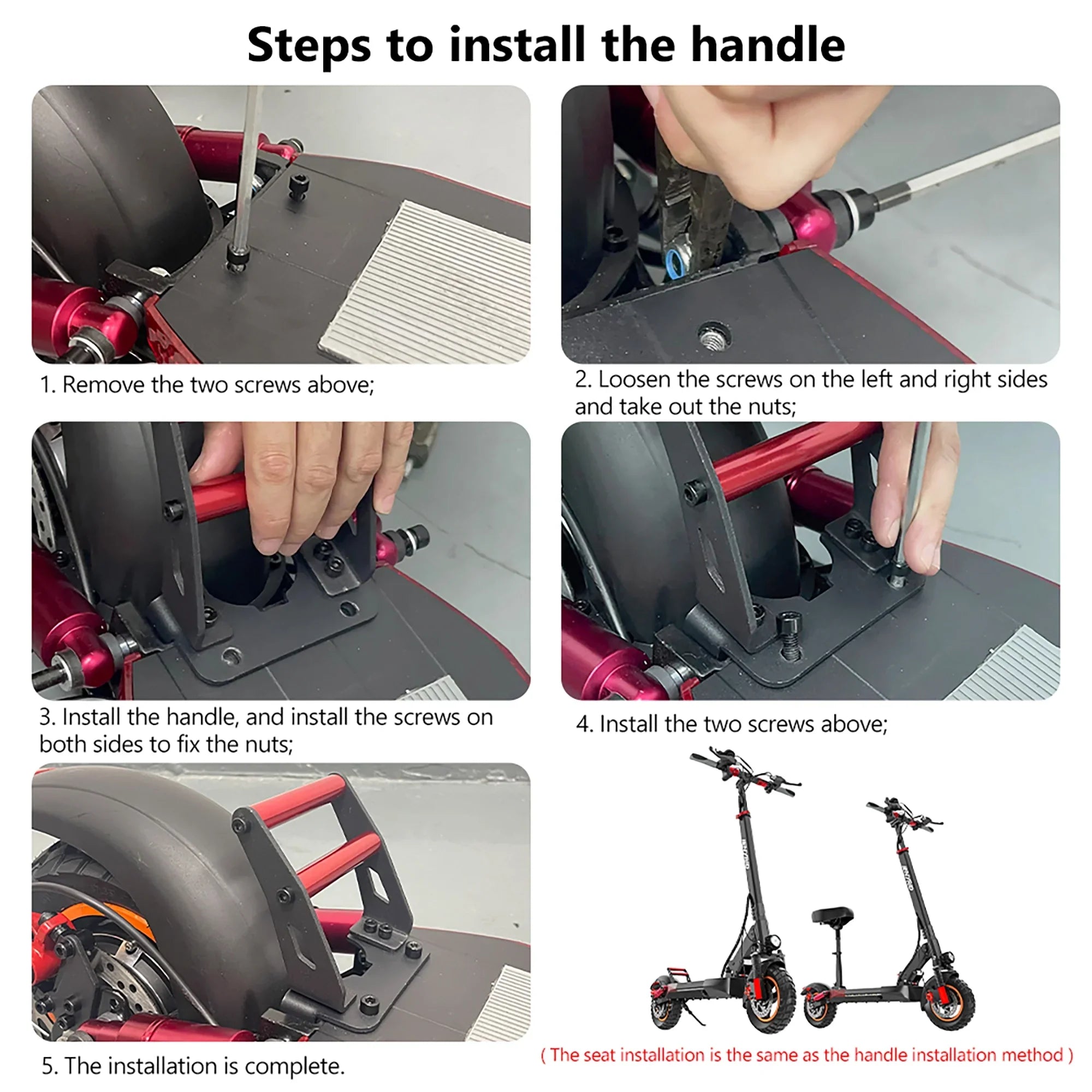 iENYRID Commuter E-Scooter Adult Electric Scooter with Seat,  Folding Adult Electric Skateboard up to 330lbs and 28 Miles Long Range, 10 inch Off Road Tires 600W(Peak 800W)