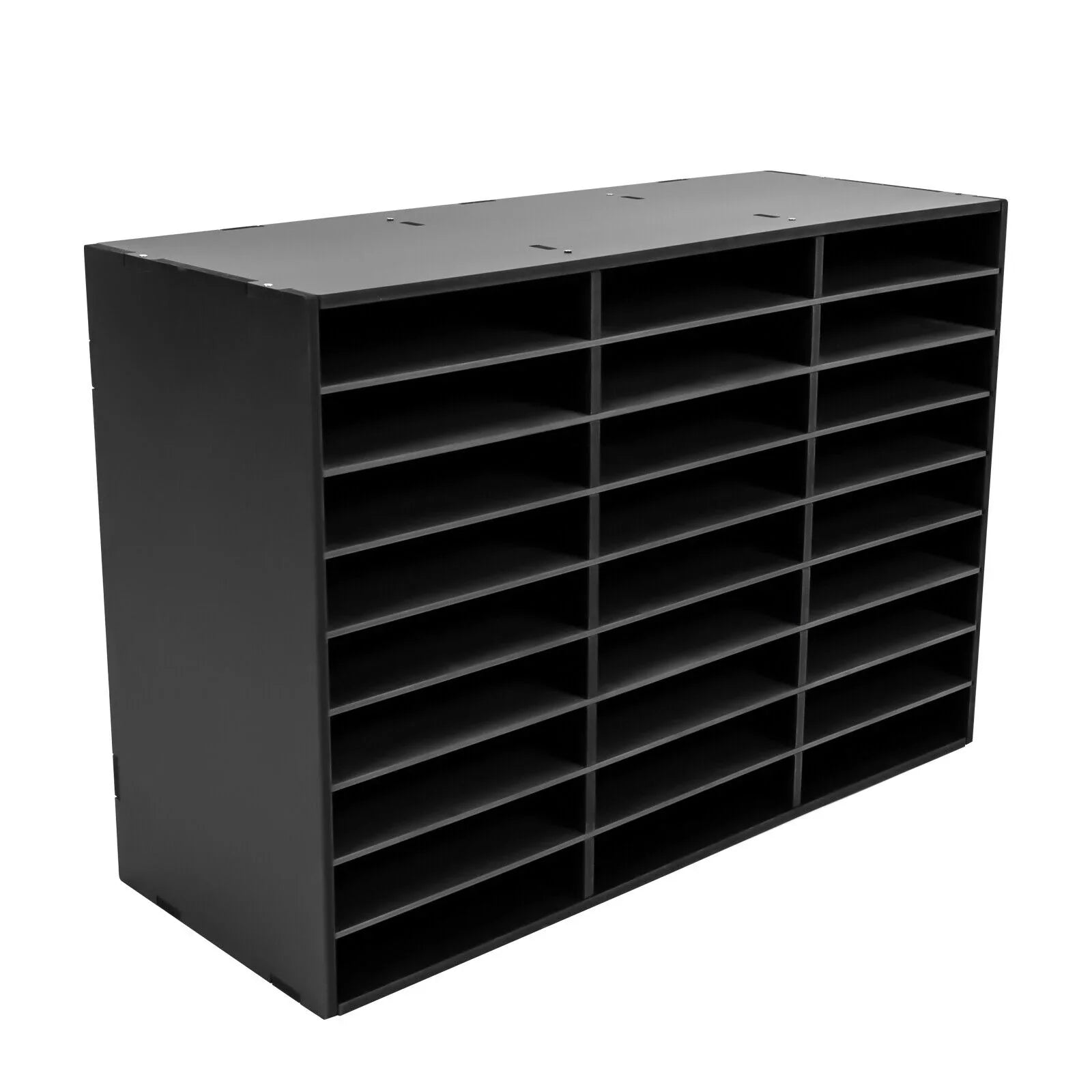 27 Slots File Sorter Literature Organizer Mail Paper Storage Holder Open Design