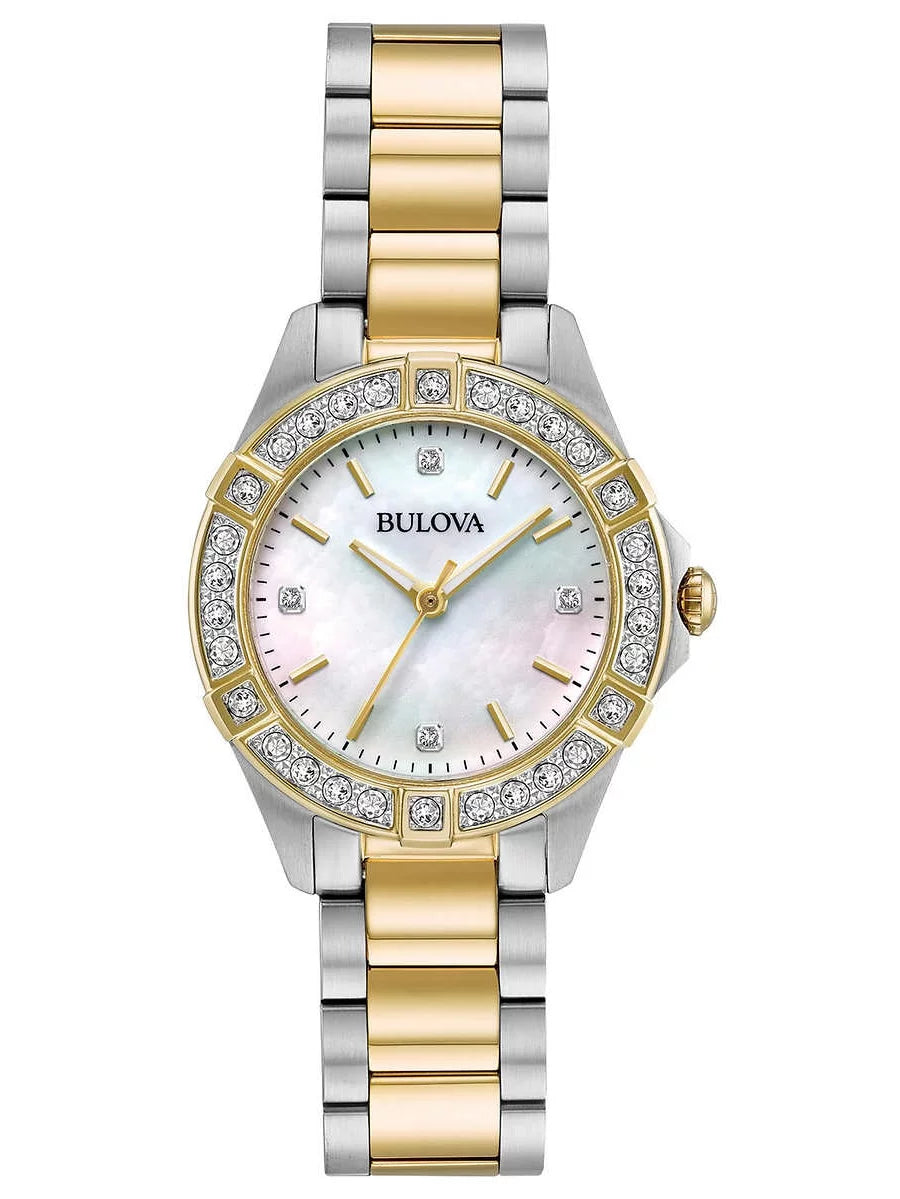 Ladies Two Tone Stainless Steel and Diamond Watch