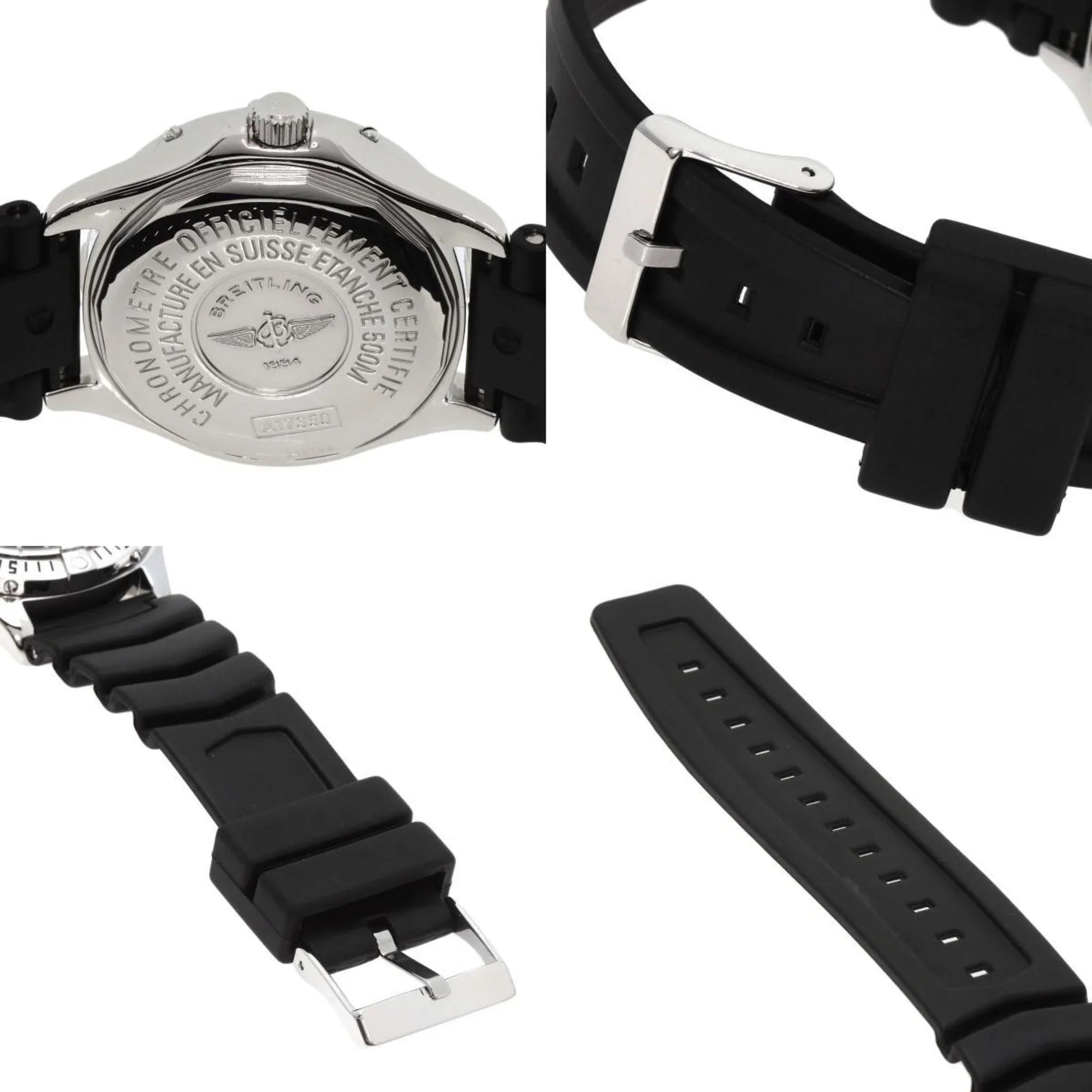 Pre-Owned  A17350 Colt O'Shearn Watch Stainless Steel/Rubber Men's (Good)