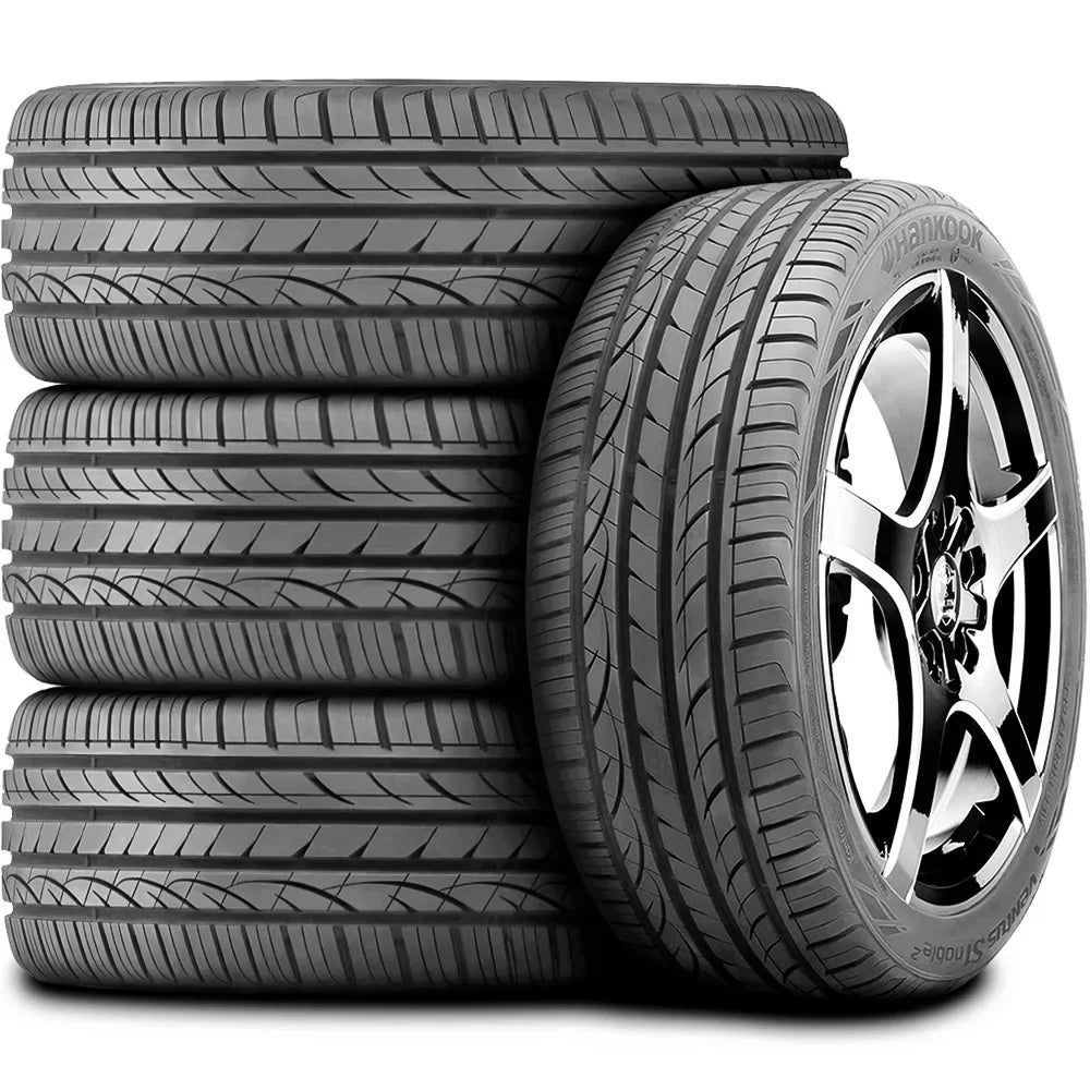 Set of 4 () Hankook Ventus S1 Noble2 235/55R17  99W A/S High Performance Tires Fits: 2014-17 Ford Escape , 2011-12 Chevrolet Impala