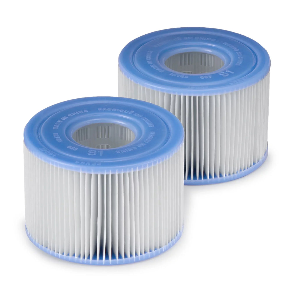 Intex PureSpa Plus Inflatable Bubble Jet Spa & Replacement Filters (6 Pack)