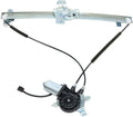 Window Regulator For 1992-2002 Ford E-350 Econoline Club Wagon 1992-1998 Front, Right Passenger Extended Van Standard Cutaway Cargo Stripped Chassis Power With Motor
