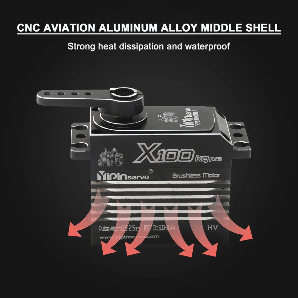 YIPINServo ,Servo  Torque Waterproof  Metal Torque Waterproof  Car Crawler Waterproof  Car Torque  Car Servo Metal Torque