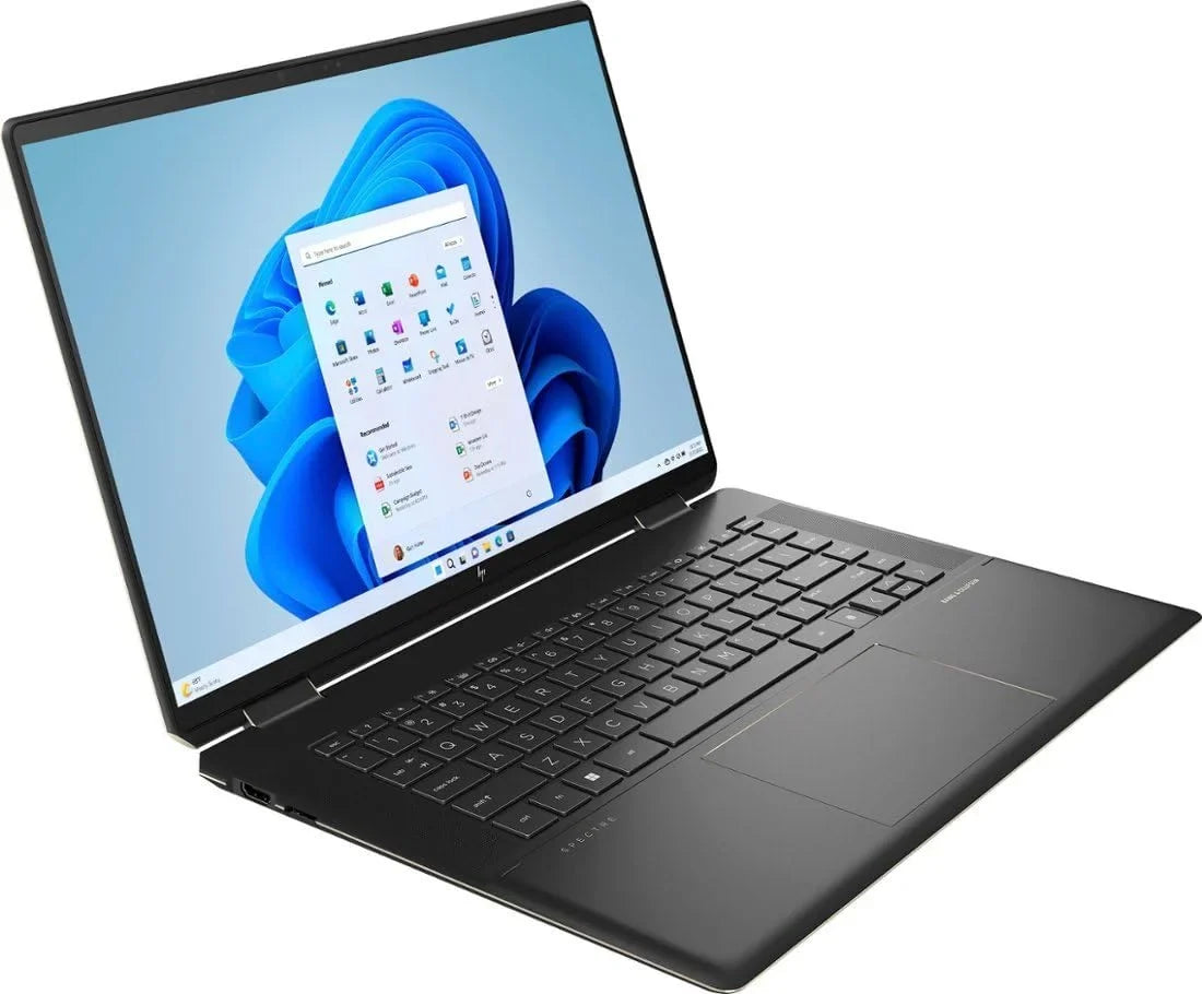 Spectre x360 2-in-1 Laptop 2023 16" 3K+  Touchscreen 14-Core Intel i7-13700H 16GB DDR4 4TB  Iris Xe Graphics Thunderbolt 4 Wi-Fi 6E Backlit  Fingerprint Windows 11 Pro Pen w/ 32GB