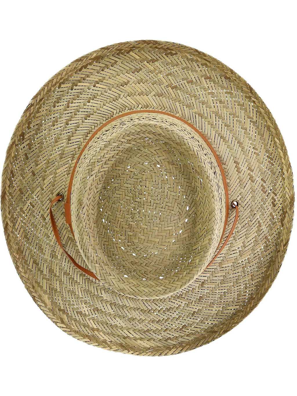 Kenny K Unisex Rush Straw 3 Inch Brim Gambler Hat