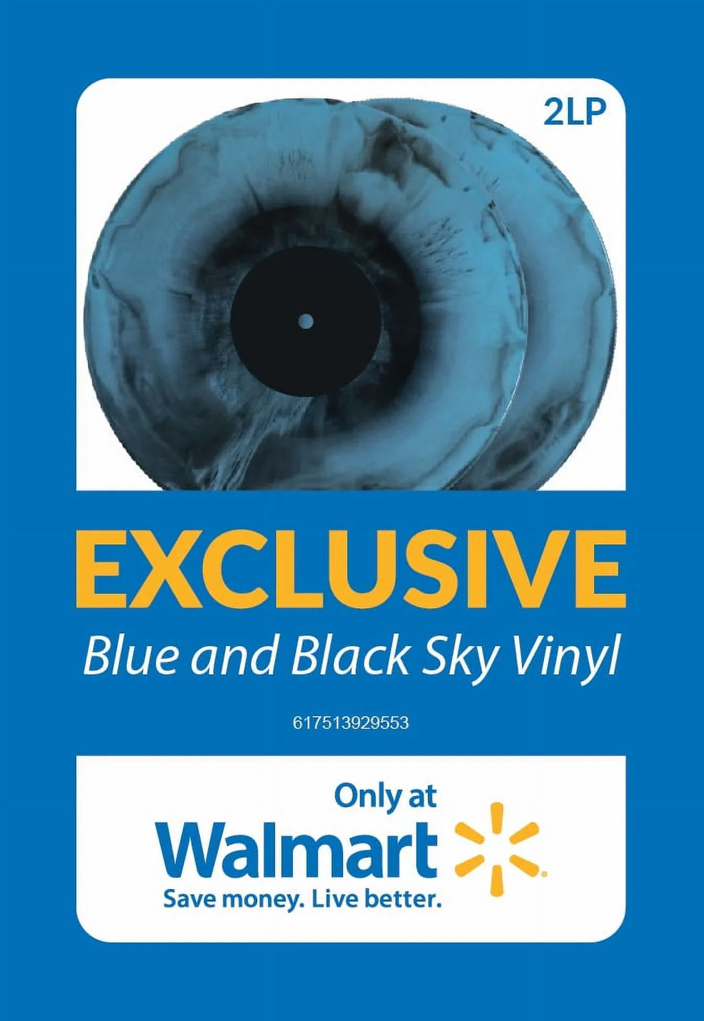 Limited Edition - Usher - Coming Home (2 ) Walmart Exclusive Blue & Black Sky Vinyl (Online Only)