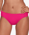 Ralph Lauren  Shirred Side Tab Hipster Swim Bottom,  16