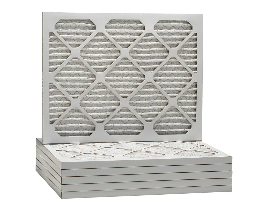 Aerostar 14x30x1   8, Pleated Air Filter, 14x30x1, Box of 6, Made in the