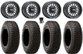 MetalFX Delta 15" Wheels Black 35"  KM3 Tires Polaris   1000 /   / Ranger  900/1000
