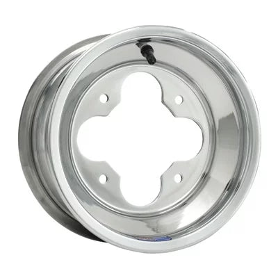 4/110 Douglas A5 Wheel 8X8 3.0 + 5.0 Polished Aluminum for Arctic Cat  400 2004-2008