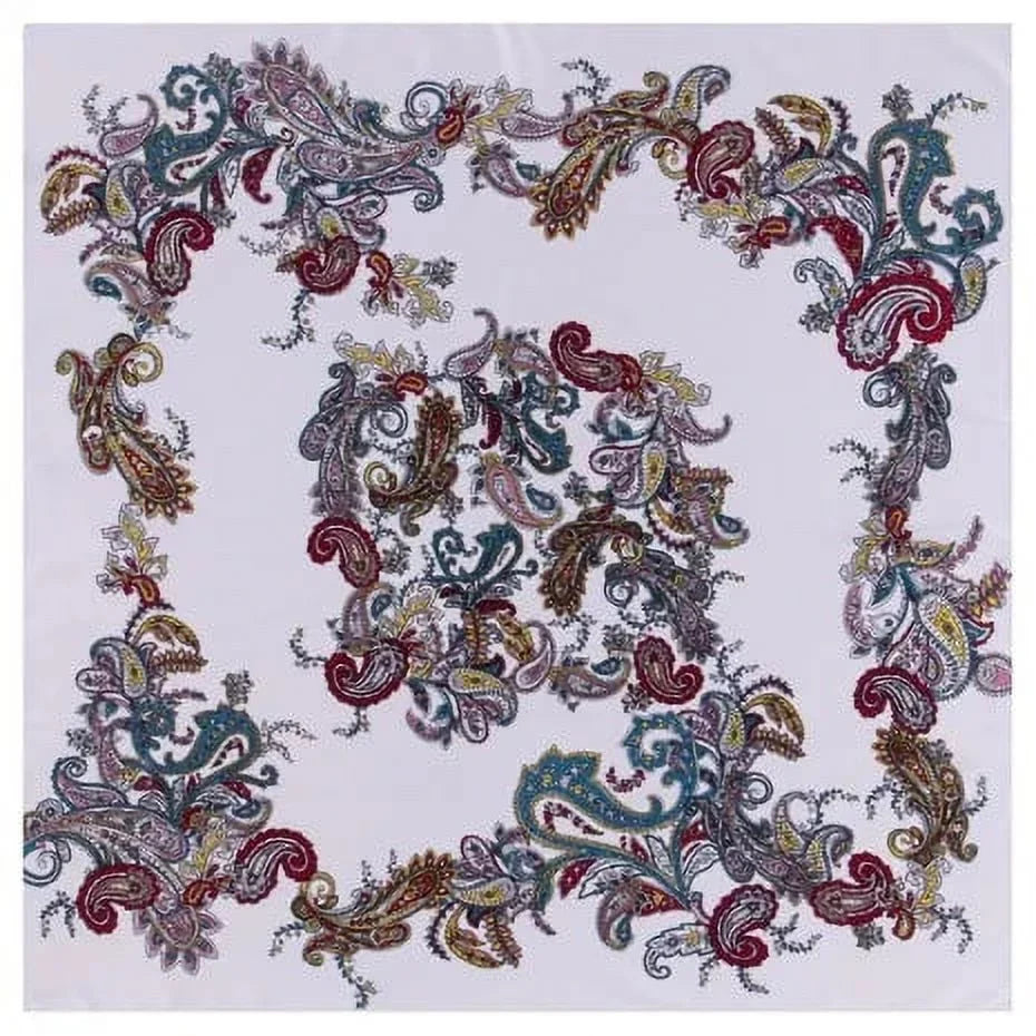 Evening Shawl and Wrap for Women Magic Land Silk Shawl 39x39” (100x100 cm) Travel Scarf Tops Fashion Shawl for Wedding