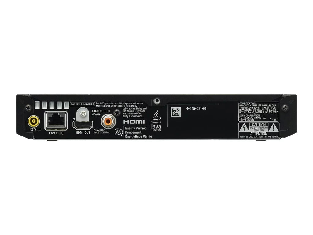 Sony -S2500 - Blu-ray disc player - upscaling - Wi-Fi
