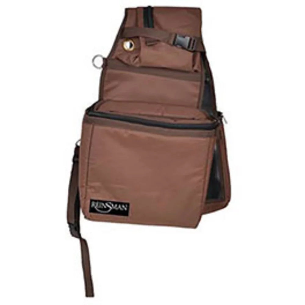 35CY Reinsman Insulated Cooler Trail Horse Saddle Bags Brown