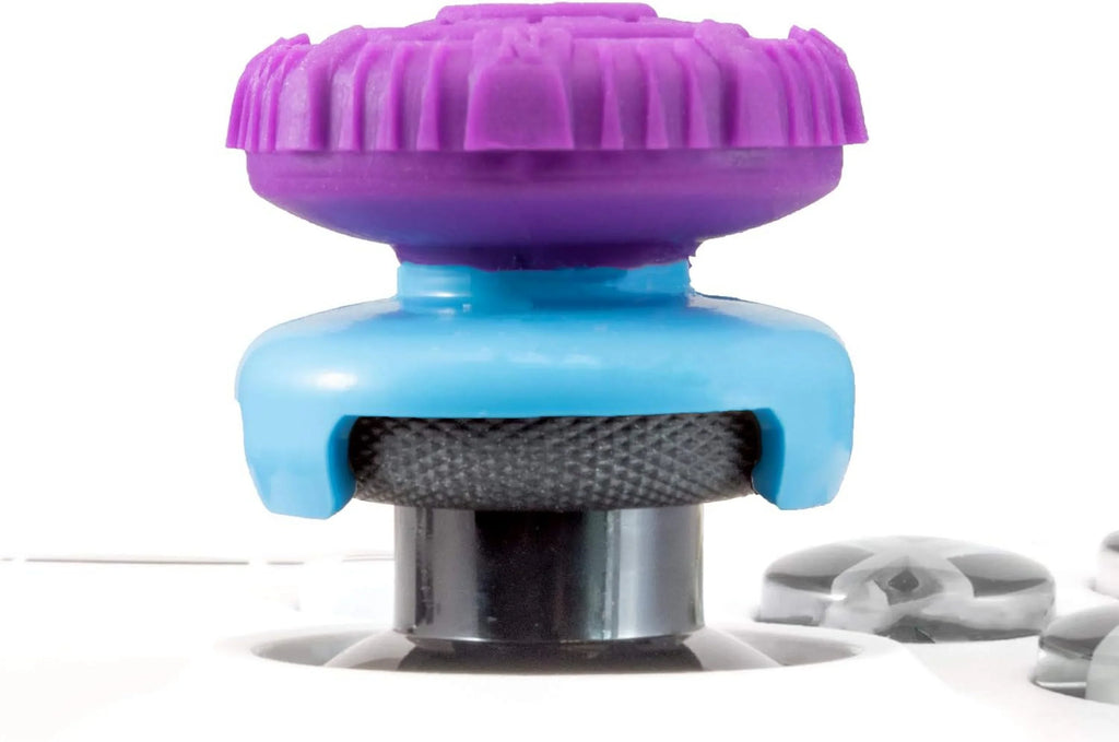 KontrolFreek  Freek Battle Royale for Xbox One and Xbox Series X Controller | Performance Thumbsticks | 2 High-Rise Convex (Domed) | Purple
