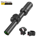 WestHunter -C 1.5-5X20  Scope Clear View Compact Hunting Sights,11mm Dovetail Rings