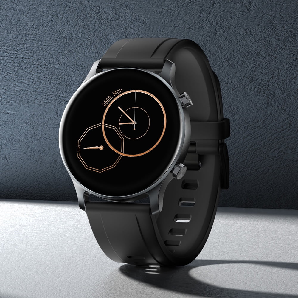 Haylou Smart Watch,Display Bt5.0 Fitness Workout WaterproofSmart Watch Android Ios Workout Modes/ Waterproof Watch (ls04) 1.2-inch (ls04) 1.2-inchCompatible With Android Ios Rs3 Ls04