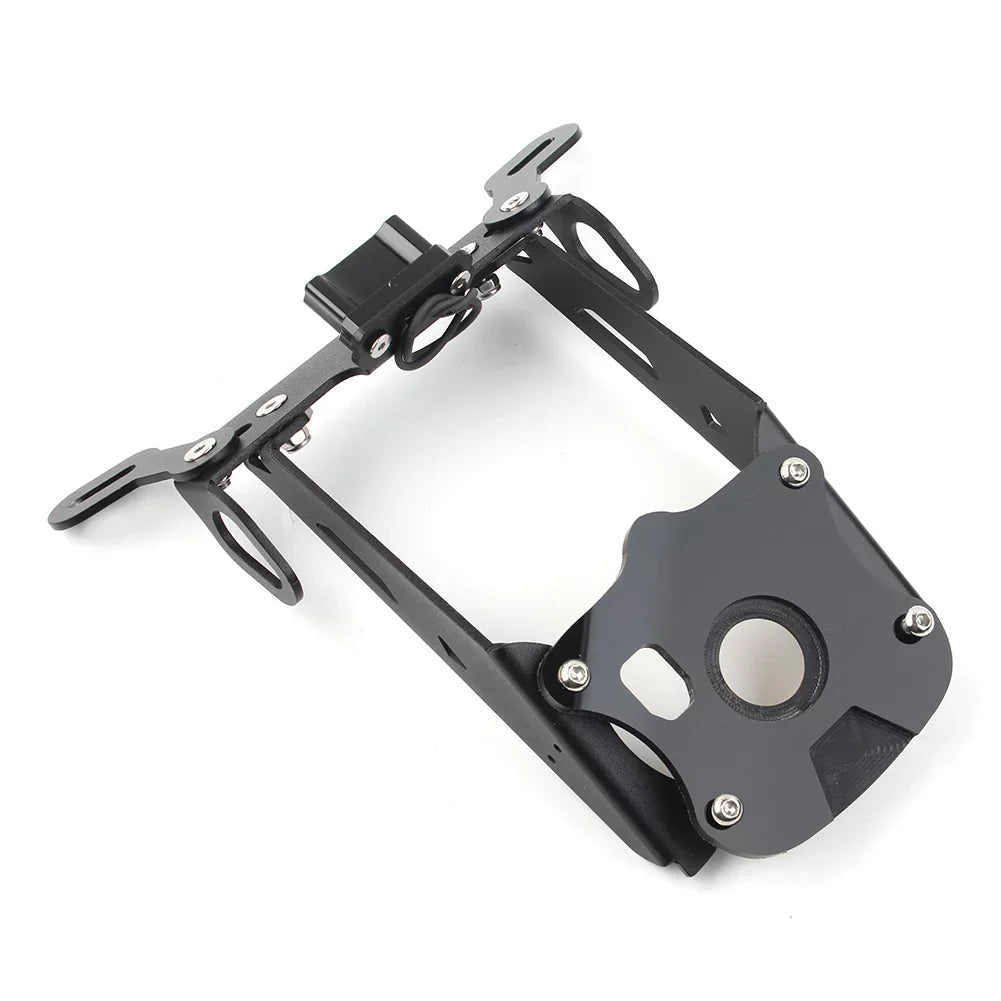 MT09 21-22 Black Motorcycle License Plate Holder Fender Eliminator Tail Tidy For Yamaha -09 2021 2022