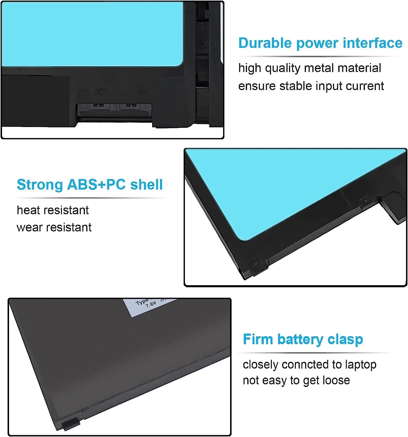 MXV9V 829MX Battery 60Wh for Dell Latitude 5300 E5300 5310 E5310 7300 E7300 7400 E7400, 5300 5310 2-in-1 Laptop P96G P96G001 P97G P97G001 P97G002 P99G P99G001 P100G P100G001 5VC2M 05VC2M 0829MX