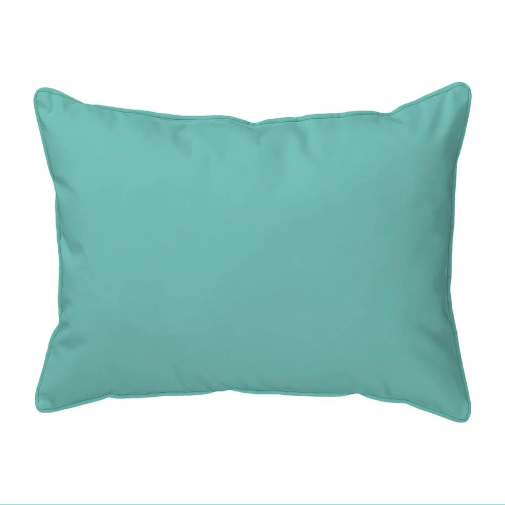Betsy Drake Interiors King Pelican  Small Indoor/Outdoor Pillow 11x14