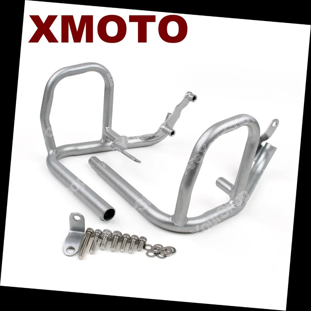 '- Motorcycle Saftey Crash Bars Protection For Bmw F800/700/650/Gs 2008-2013 Silver