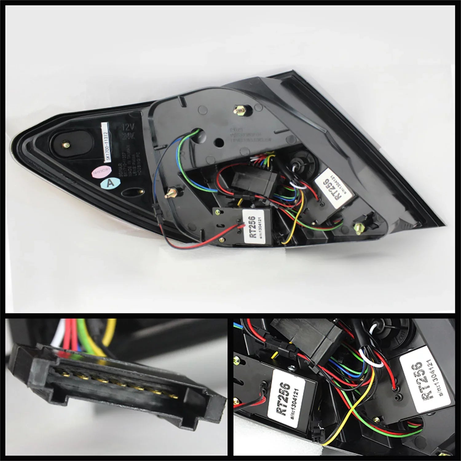 Spyder Mercedes Benz W204 C-Class 11-14  Tail Lights (Will Fit  Model Only) - Black Fits select: 2011-2014 - C