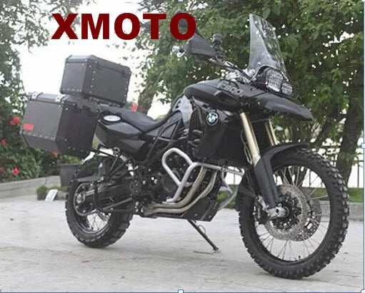 '- Motorcycle Saftey Crash Bars Protection For Bmw F800/700/650/Gs 2008-2013 Silver