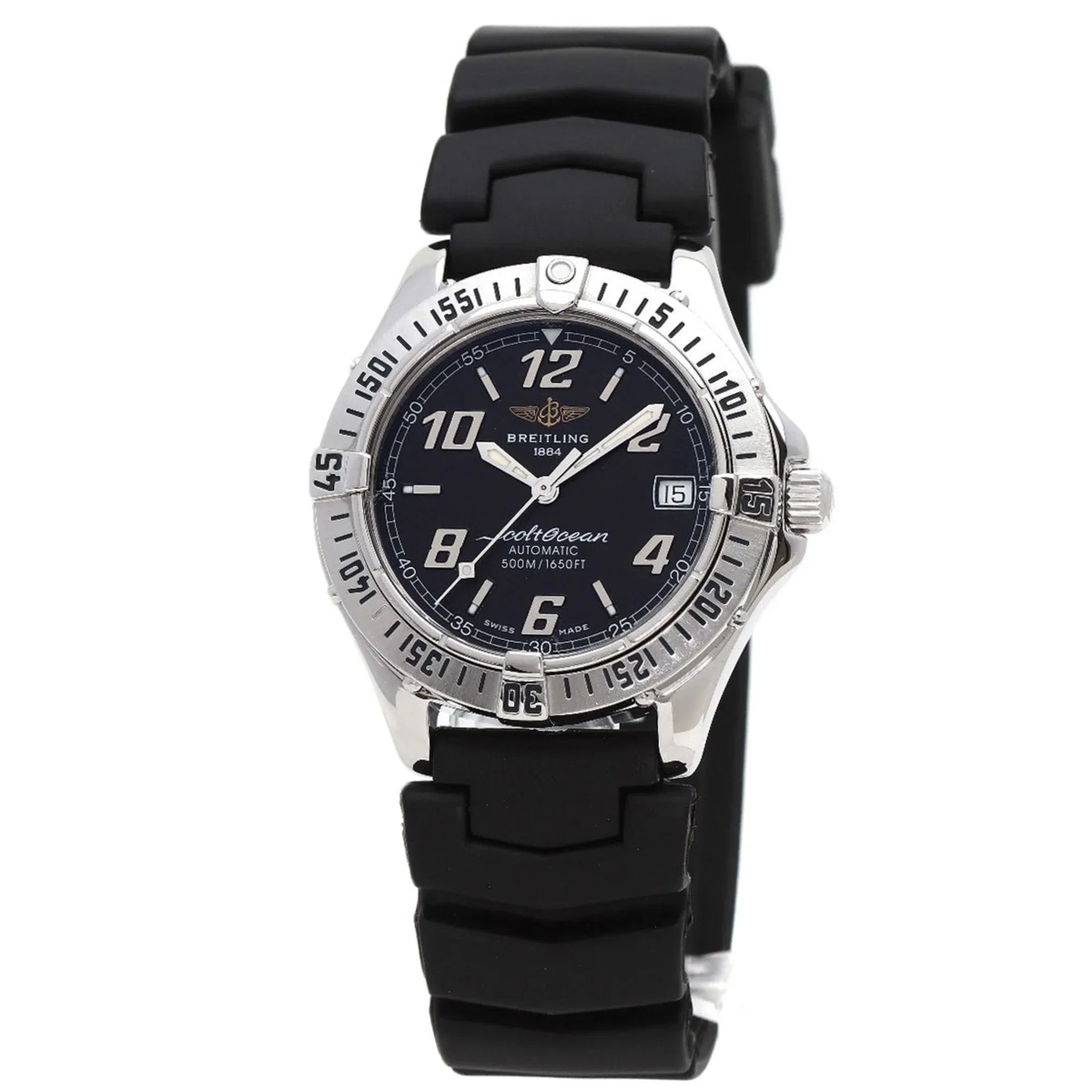 Pre-Owned  A17350 Colt O'Shearn Watch Stainless Steel/Rubber Men's (Good)